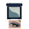 thumbnail image 1 of Glazed Light Two Color Lazy Eye Shadow Plate Simple Waterproof Beginner Long Lasting Color Rendering Eye Shadow Without Makeup, Makeup Eye Shadow, 1 of 9