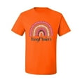thumbnail image 3 of Waymaker Rainbow Inspirational/Christian Men's Graphic T-Shirt, Orange, X-Large, 3 of 5