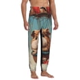 thumbnail image 4 of Kdxio Hot Air Balloon Guinea Pig Pattern Joggers,Sweatpants for Men with Pockets-3X-Large, 4 of 5