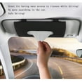 thumbnail image 2 of Car Visor Tissue Holder, Sun Visor Napkin Holder, Automotive Interior Accessories, Car Tissue Box for Car,SUV,Truck (Black), 2 of 5