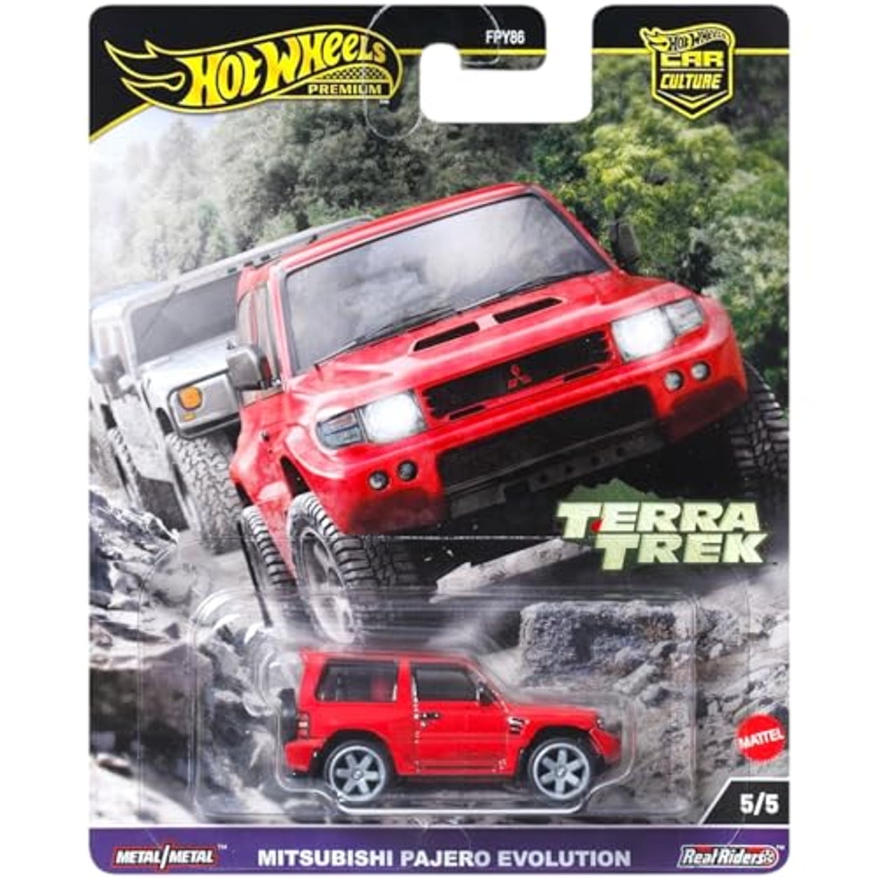 Hot Wheels Terra Trek Off‑Road 1:64 Scale Die‑Cast Set of 5 FPY86-961C