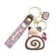 thumbnail image 4 of Llavero con forma de gato en forma de pastel con forma de rollo de dibujos animados, llavero de coche con forma de muñeca, colgante para bolso, pequeño regalo, accesorio multiusos, 4 of 4