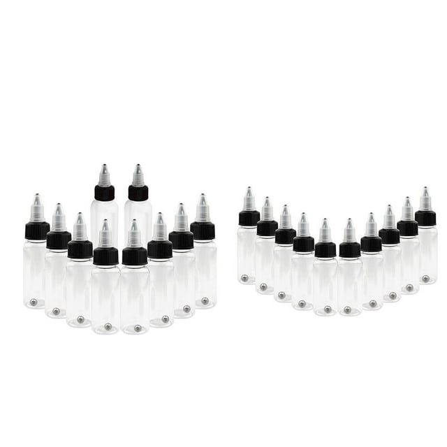 Envase de Plástico Dispensadoras Del de Del Aerógrafo ml Colco Botellas de pigmento de tinta para aerógrafo
