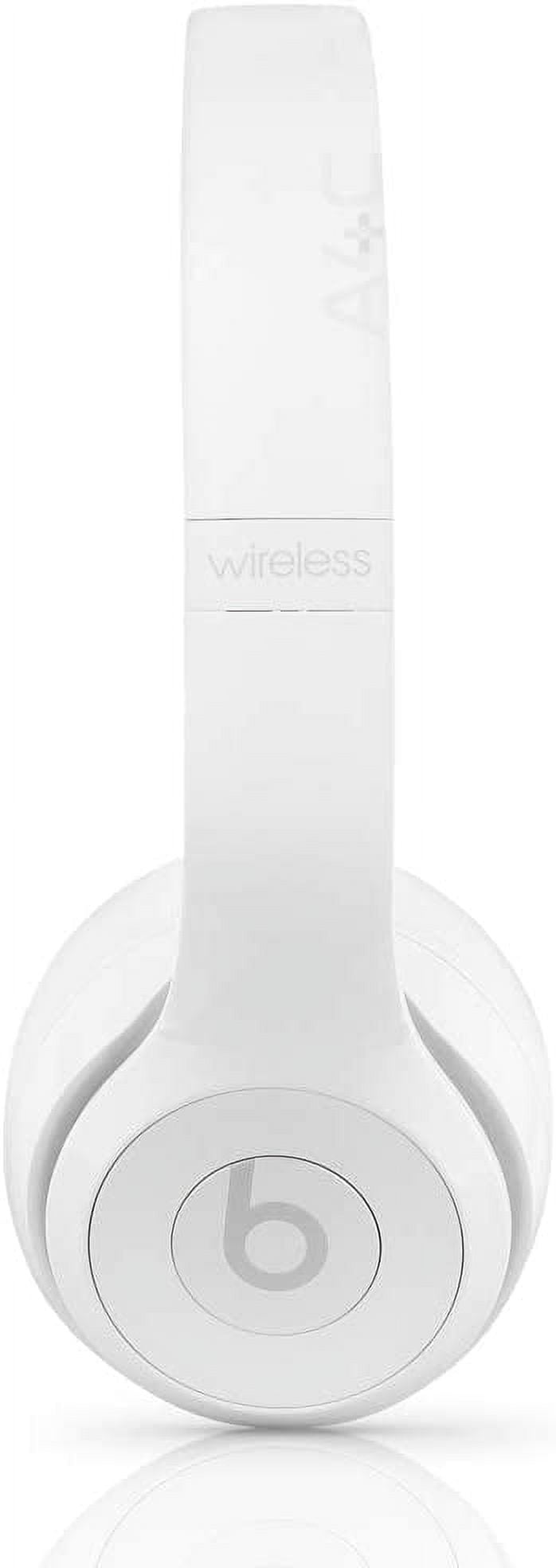 Restored Beats Studio3 Wireless Headphones - Gloss White (Refurbished)