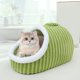 thumbnail image 1 of Cats Sleeping Bed Cute Removable Enclosed Nests Soft Plaid Sleep Nests Portable Cats Sleep Supplies Washable Pet Warm Nests For Small Medium And Large Pet, 1 of 6