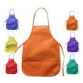 thumbnail image 6 of Children's Fabric Aprons with Pockets Kitchen Classroom Arts Crafts Painting, 6 of 6