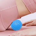 thumbnail image 4 of Spike Peanut Roller & Hedgehog Foot Massage Ball Set,blue,2pcs, 4 of 5