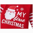 thumbnail image 5 of HCNTES Baby Boy Winter Clothes Baby Christmas Outfit Boy Romper Newborn Baby Boy Clothes Rib Knit Long Sleeve Romper Cute Suspender Pants Solid Infant Fall Winter Gentleman Outfit, 5 of 9