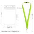 thumbnail image 3 of Lanyards WEZEBEL de 12 unidades, verde manzana, impermeables, para credencial, 3 of 6