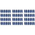 thumbnail image 1 of 72 Piezas Pompones de Porristas de Papel Metálico Pompones de Animadora con Manejar de Plástico para Adultos Niños Porristas Fiesta Azul, 1 of 8