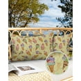 thumbnail image 3 of Summer Ice-cream Seamless Cake Outdoor Pillow Covers Set of 2,Decorative Waterproof Throw Pillow Case,Cherries Sweet Dessert Cotton Linen Soft Cozy Cushion Pillowcases, 3 of 7