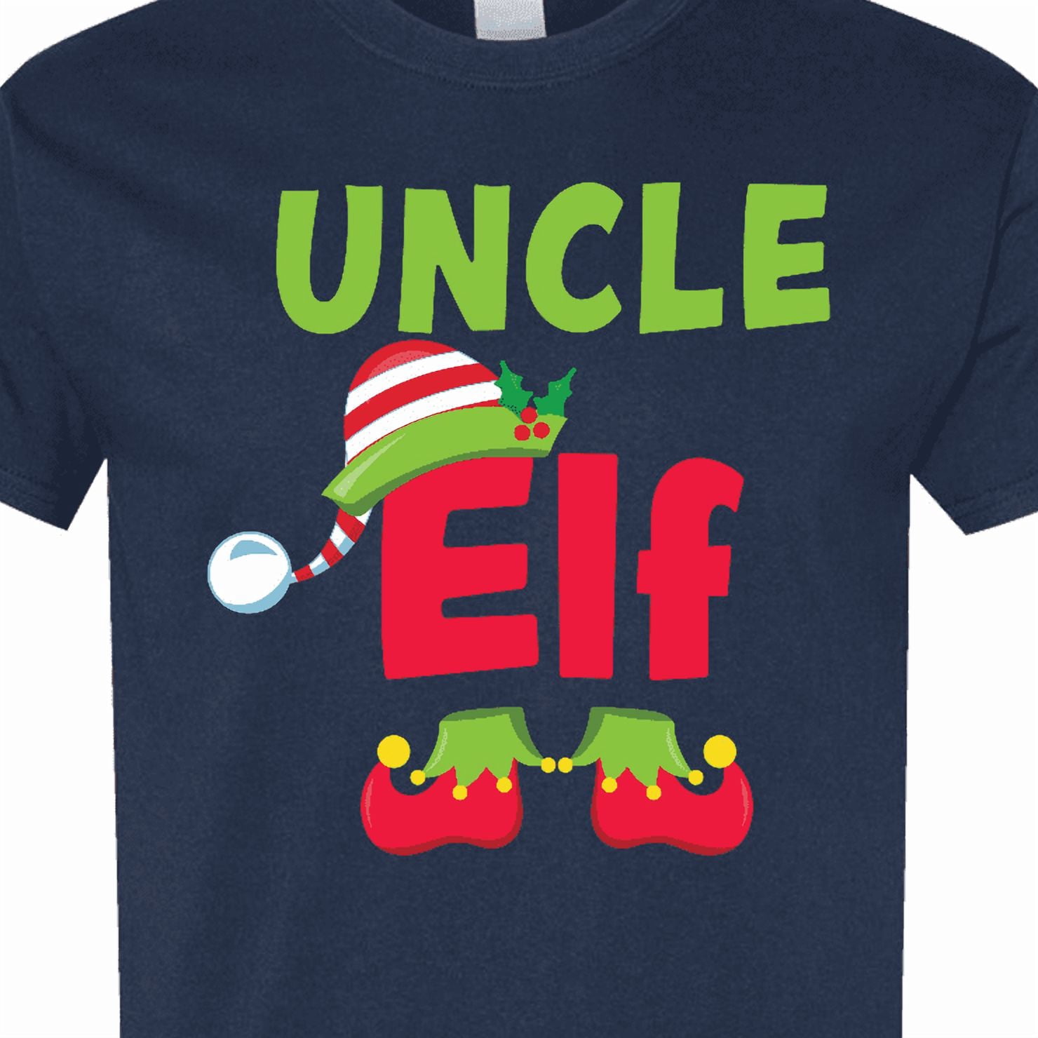 Inktastic Christmas Uncle Elf T-Shirt
