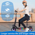 thumbnail image 4 of EOEOTWO 1200W Electric Scooter Adults with Seat,Adults Electric Scooter 11" Off-Road Escooter 34MPH Speed, 31Miles Long Range Fast Electric Scooter ,48V 18Ah Foldable City Commuting E-Scooter, 4 of 10