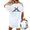 White-1, variant on Women Cute Bunny Butt Front And Back Graphic fun Tees T Shirt Tops Round Neck Cotton T Shirt White S-5XL