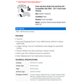 thumbnail image 2 of Front and Rear Brake Pad and Rotor Kit - Compatible with 2003 - 2011 Ford Crown Victoria 2004 2005 2006 2007 2008 2009 2010, 2 of 2