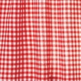thumbnail image 5 of The Pioneer Woman Gingham 3 Piece Tier Set Red, Recycled Polyester BCI Cotton, 60"W x 14"L, Indoor Curtain, Adult, 5 of 6