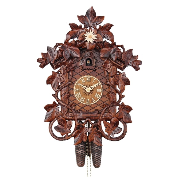 HerrZeit by Adolf Herr Cuckoo Clock - Vine Creepers handshingled
