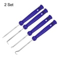 thumbnail image 3 of 8pcs Pick and Hook Set 165mm Zinc Alloy Nylon Handle for O Rings, Blue, 3 of 6