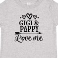 thumbnail image 4 of Inktastic Gigi and Pappy Love Me Girls Baby T-Shirt, 4 of 5