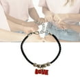 thumbnail image 2 of HIV/AIDS Awareness Bracelets Red Ribbon Wristband Fashion Statement Jewelry, 2 of 11