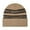 Khaki, variant on TOPTIE Striped Beanie Hat for Men & Women Classic Warm Knit Cuffed Plain Toboggan Ski Skull Cap-NavyBlue