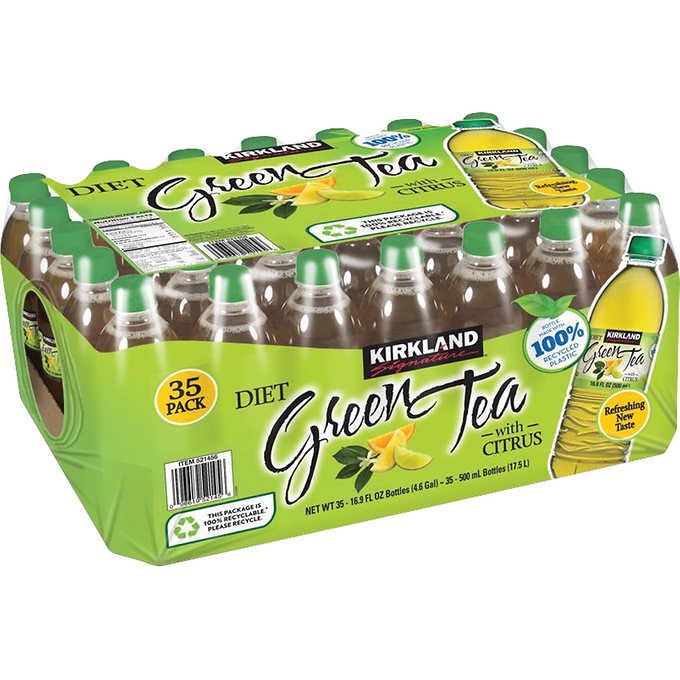 Diet Green Tea, Citrus, 16.9 oz, 35 ct