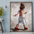 thumbnail image 1 of Cuadros Decorativos Chica hecha a mano en vestido rojo 5D DIY Kit de dibujo de taladro redondo completo pintura de diamante Ndcxsfigh Nuevos Originales, 1 of 9