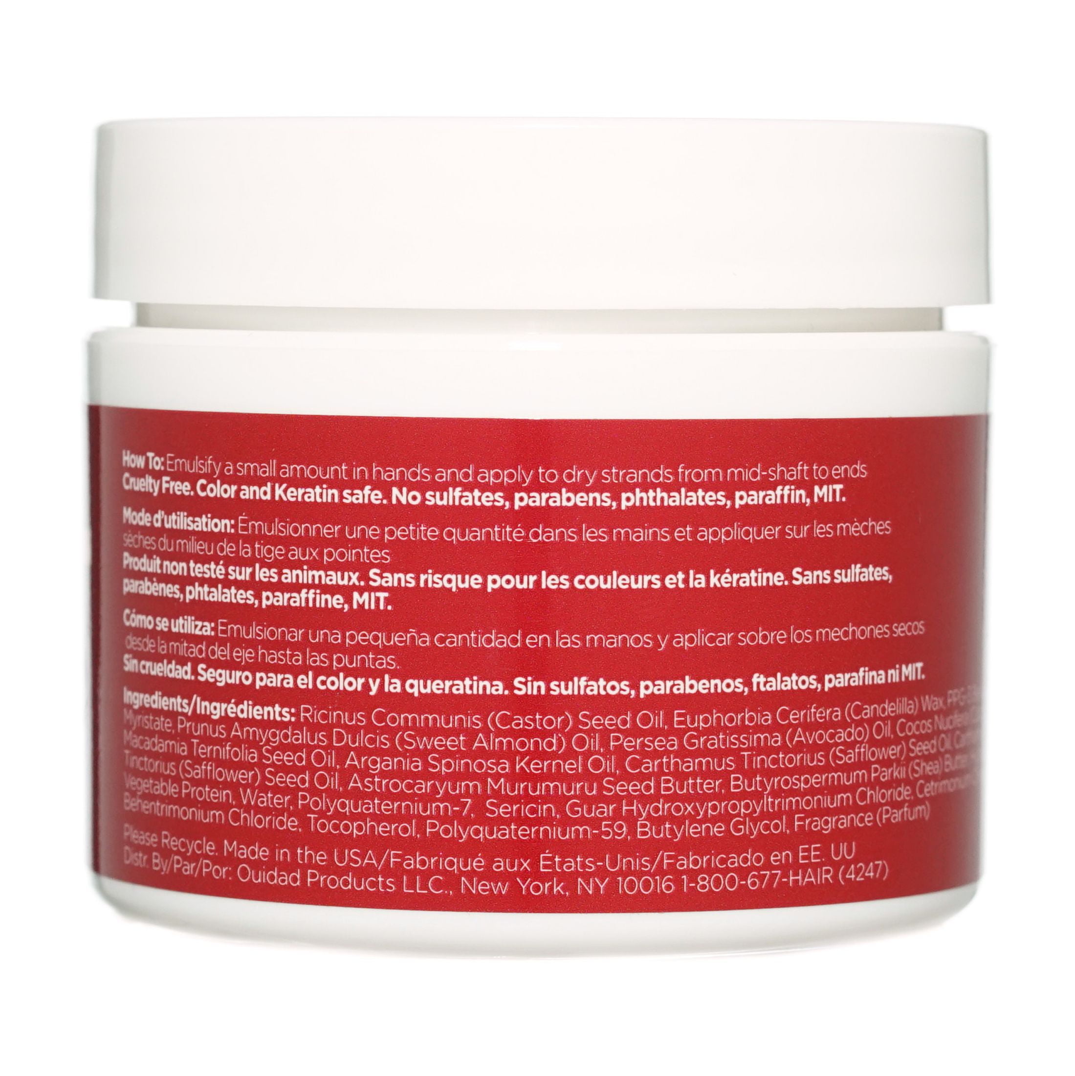 Ouidad Advanced Climate Control Touch-Up Hair Balm - 2 oz Curl Refresher, Anti-Frizz Nano Technology