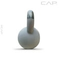 thumbnail image 3 of CAP, 35lb Neoprene Coated Kettlebell, Gray, 3 of 6