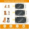 thumbnail image 6 of Pet Feeding Mat for Floor Waterproof - Absorbent & Quick Dry Dog & Cat Mat for Food and Water Bowls, Washable Non Slip Rubber Dog Food Mat for Small Large Dog Messy Drinkers, Pet Supplies (17“x30), 6 of 6