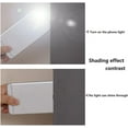 thumbnail image 2 of Cortinas 100 % blackout con forro negro, aislamiento térmico, con 2 capas, eficiencia energética, cortinas para recámara (color gris, 2 paneles), 2 of 4