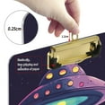 thumbnail image 6 of FORMRS Acrylic Clipboard with Low Profile Clip Standard A4 Letter Size, 12.5" x 9", Purple UFO, 6 of 8