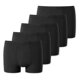 thumbnail image 1 of UNCOVER by SCHIESSER Boxer da uomo, confezione da 5 - Boxer, jersey singolo, tinta unita Negro L (Large), 1 of 4