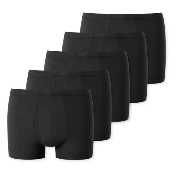 Uncover By Schiesser Men Boxer Shorts Cotton Black L
