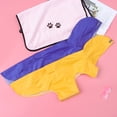 thumbnail image 3 of OUNONA Waterproof Rain Poncho Yellow Hooded Care 1Set For Pet Dogs, 3 of 6