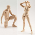 thumbnail image 4 of Figura de anime Kun Body Chan modelo coleccionable dibujo boceto pintura maniquí muñeca, 4 of 5