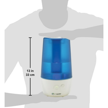 PureGuardian - 1 Gal. Ultrasonic Humidifier - Blue/White