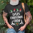 thumbnail image 3 of Lyles Name Gift Christmas Crew Lyles Unisex TShirt, 3 of 6
