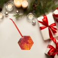 thumbnail image 6 of Rocae Autumn Leaf for Acrylic Christmas Pendant Ornament for Festive Decor Hanging Pendant,Perfect for Home and Office-Hexagon, 6 of 7