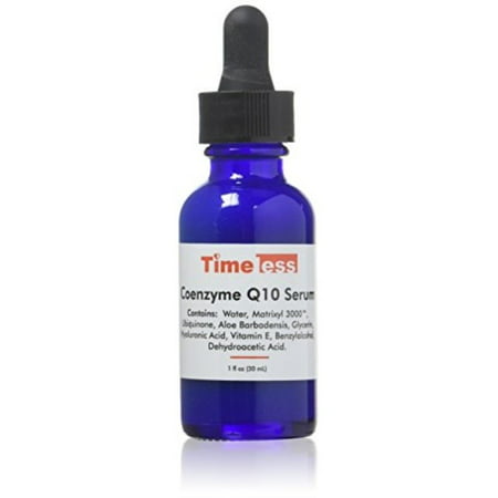 Timeless skin care Coenzyme Q10 Serum + Matrixyl + Hyaluraonic Acid (Best Reviewed Skin Care Line)