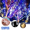 thumbnail image 1 of Vaidha Christmas Mini Gutter Hang Hooks Plastic S Sharped Christmas Light Clips 120PCS, 1 of 2