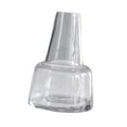 thumbnail image 2 of Glass Flower Vase Bud Vase Planter Modern Table Centerpiece Ornaments Flowerpot Plants Pot for Office Home Desk Wedding Bookshelf Middle Neck, 2 of 8
