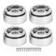 thumbnail image 2 of Llantas de rueda Beadlock para Coche RC, llantas de Aleacio de aluminio de 4 pianas, pianas de repuesto Mejoradas para Coches RC 1/18, 2 of 7