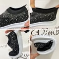 thumbnail image 6 of SCHUHLAND Women's Crystal Breathable Mesh Sneakers, Slip-On Flats, Comfortable Soft Sole, Sizes up to 43, Non-Slip Casual Shoes, 6 of 14