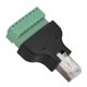 thumbnail image 3 of Conector De Terminal De Tornillo Jack Macho RJ45 Para Traje De Conexión Ethernet DVR Para Baluns, 3 of 7