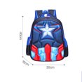thumbnail image 4 of Mochilas de superhéroes para estudiantes, mochilas escolares de Spiderman, mochila de guardería para niños, bolsa de hombro de viaje, regalo, 4 of 4