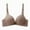 Coffee, variant on Seamless Bras for Women, Women's Gathering Underwear Sexy Lace Soft Steel Ring Adjustable Bra