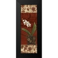 thumbnail image 2 of Audrey, Charlene 11x24 Black Modern Framed Museum Art Print Titled - Geisha Garden II, 2 of 5