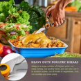 thumbnail image 4 of Acelone Kitchen Shears,Premium Heavy Duty Shears Ultra Sharp Stainless Steel Multi-function Kitchen Scissors for Chicken/Poultry/Fish/Meat/Vegetables/Herbs/BBQ… (Orange black), 4 of 6