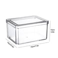 thumbnail image 4 of 1800ml Food Transparent Storage Container Fridge Produce Saver with Lid for Veggie, Berry, Fruits and Vegetables, 4 of 8